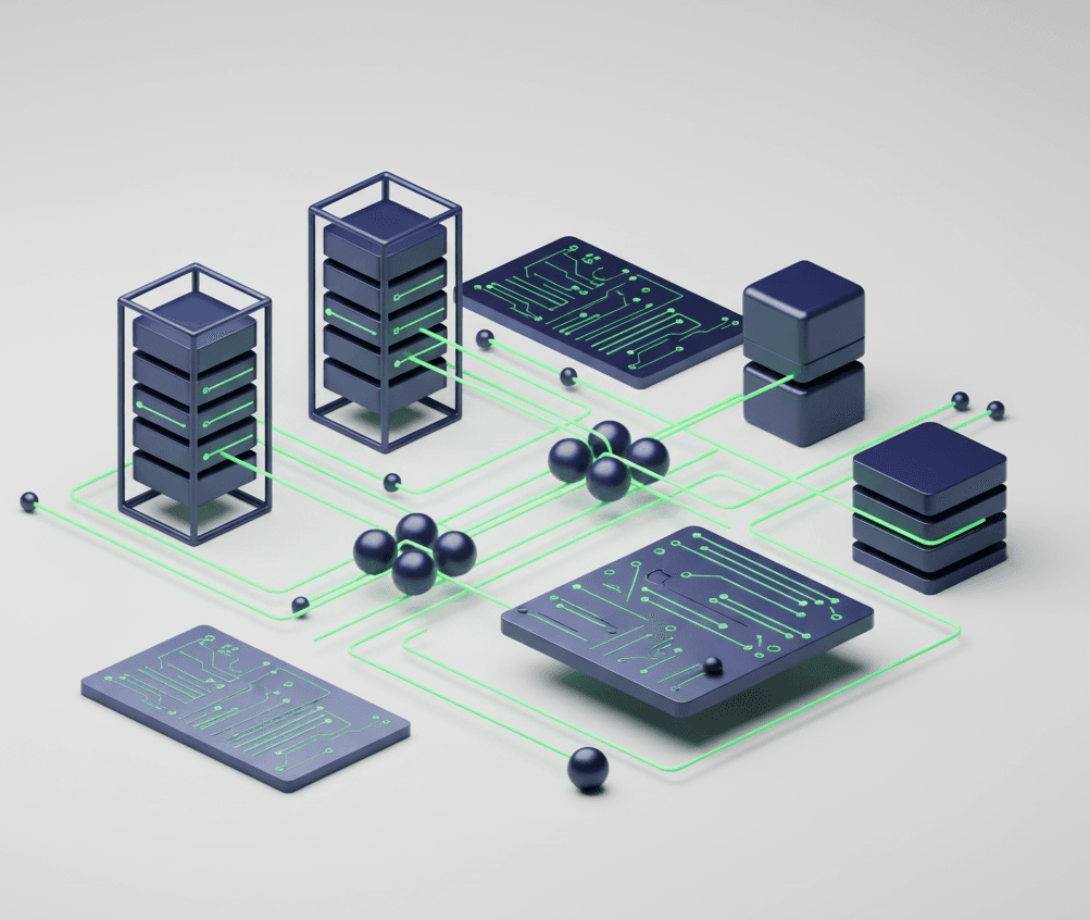 Diagrama Conceitual: Estratégia, Tecnologia e Crescimento